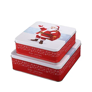 square tin containers